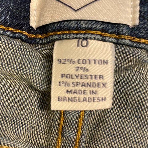 St John's Bay Denim Skirt Size 10 - Picture 5 of 10